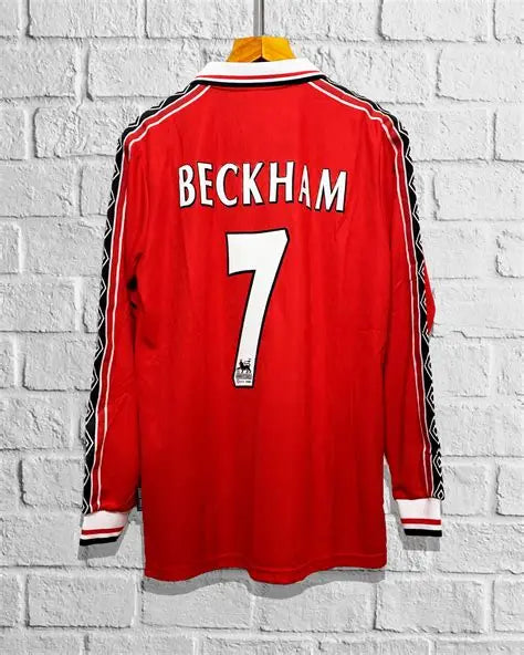 Camiseta Manga Larga Manchester United Beckham